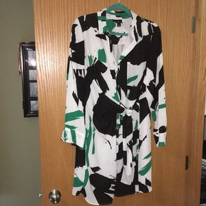 Worthington midi shirt dress